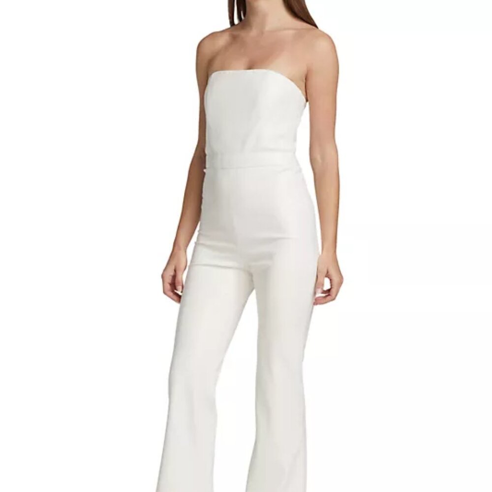 Alice + Olivia Lavera Strapless Jumpsuit - Picture 4 of 14